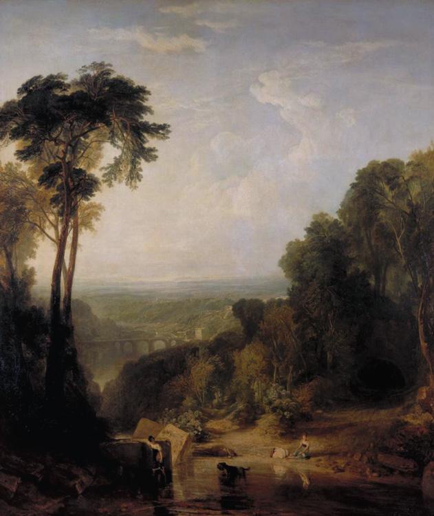 Joseph Mallord William Turner Crossing the brook (mk31) oil painting image
